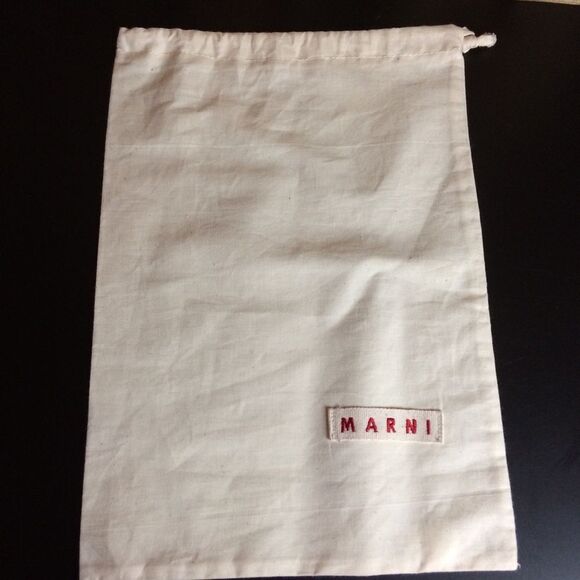 Marni Natrual Cotton Drawstring Dust Bag-NWOT - Picture 1 of 5